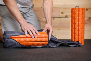 how to use Morph Extension Kit for travel foam roller