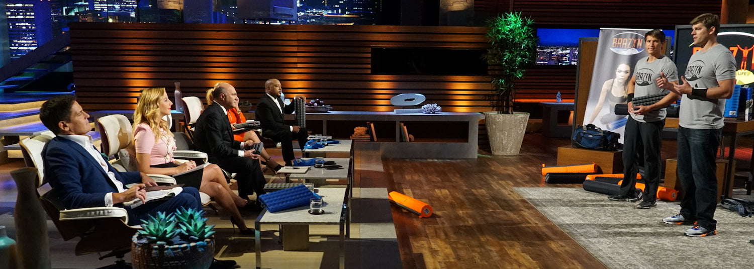 as seen on shark tank. presenting on shark tank