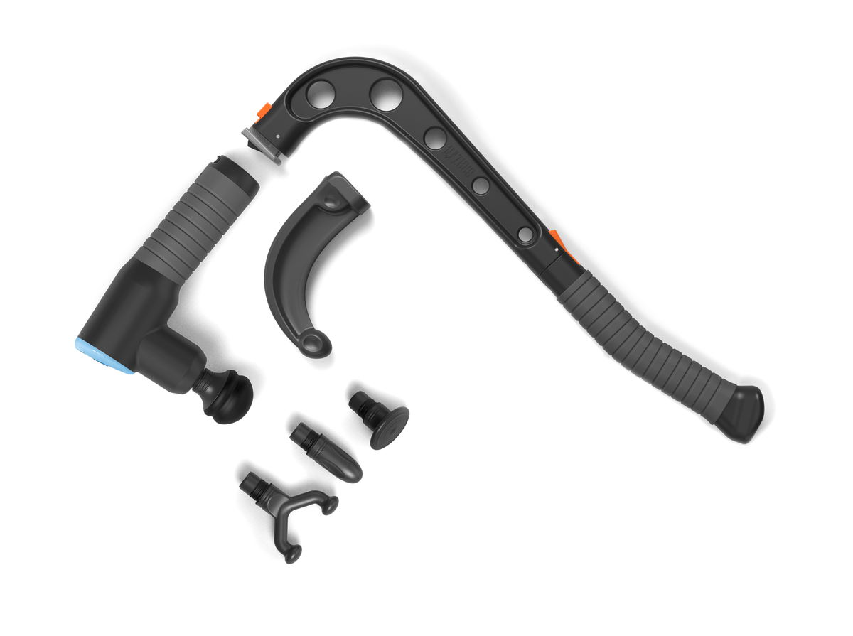 talon massage system with attachments