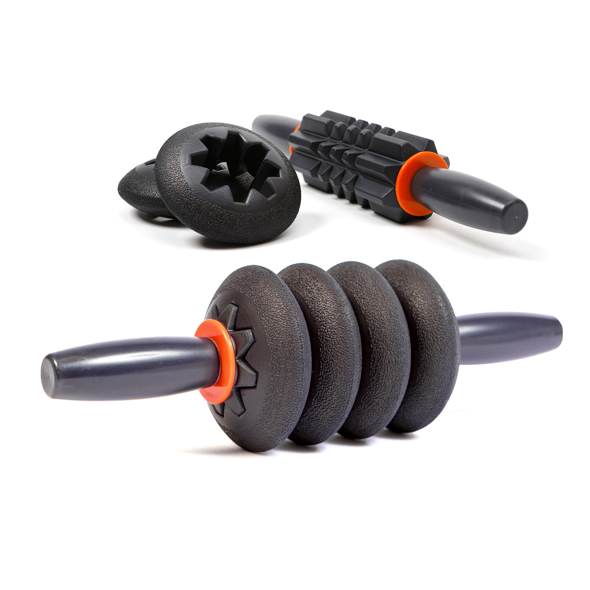 morph massage stick in different configurations