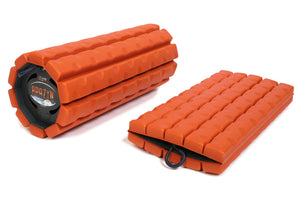 morph collapsible foam roller orange
