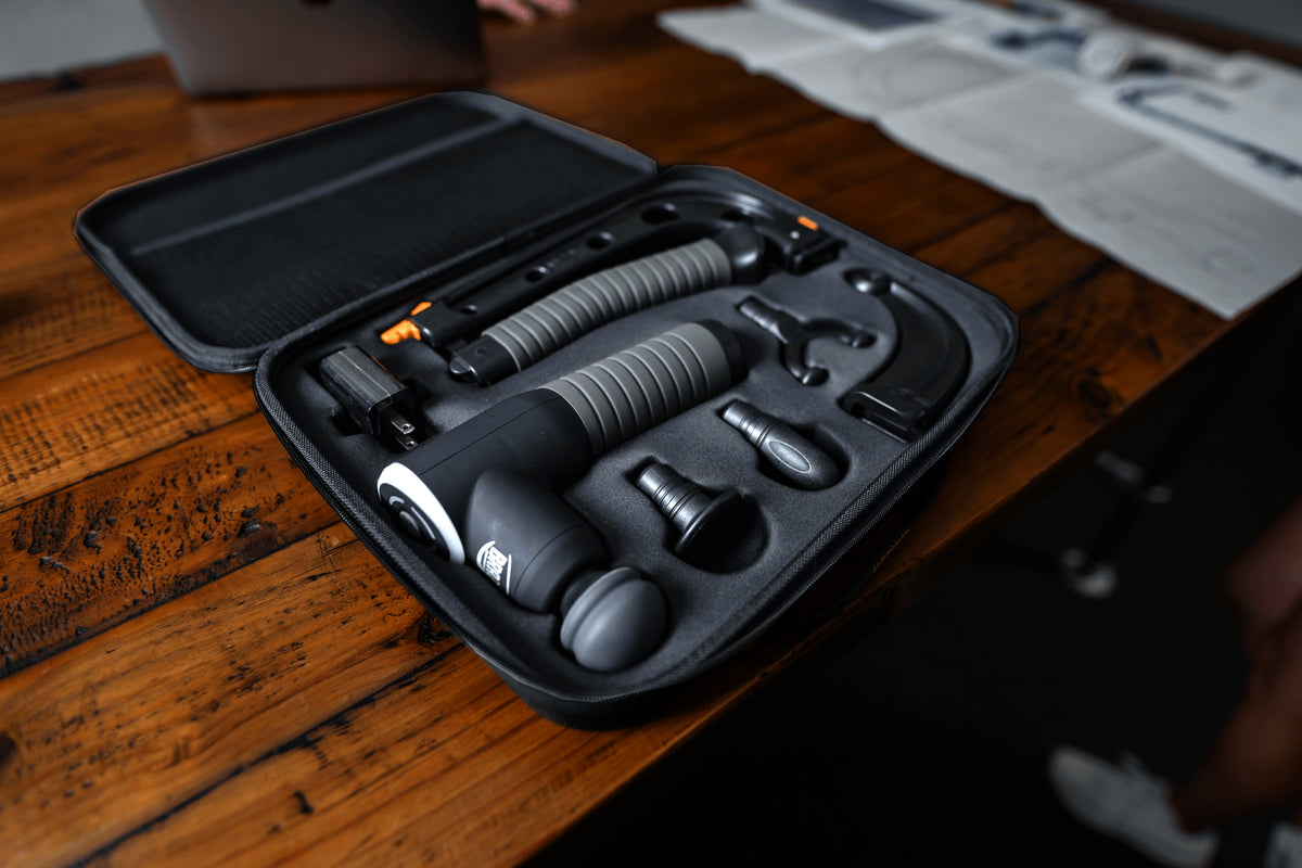 travel case of Talon Massage System