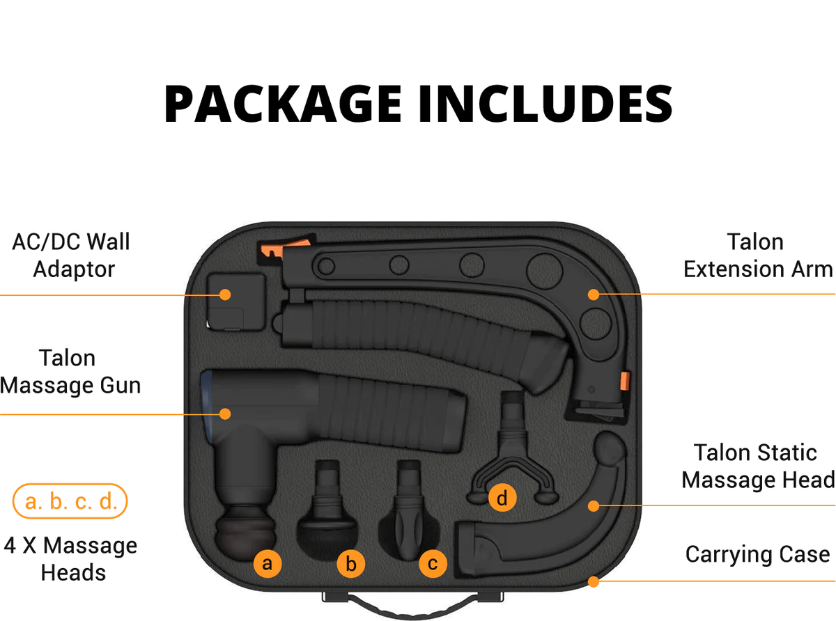 what is included with Talon Massage System